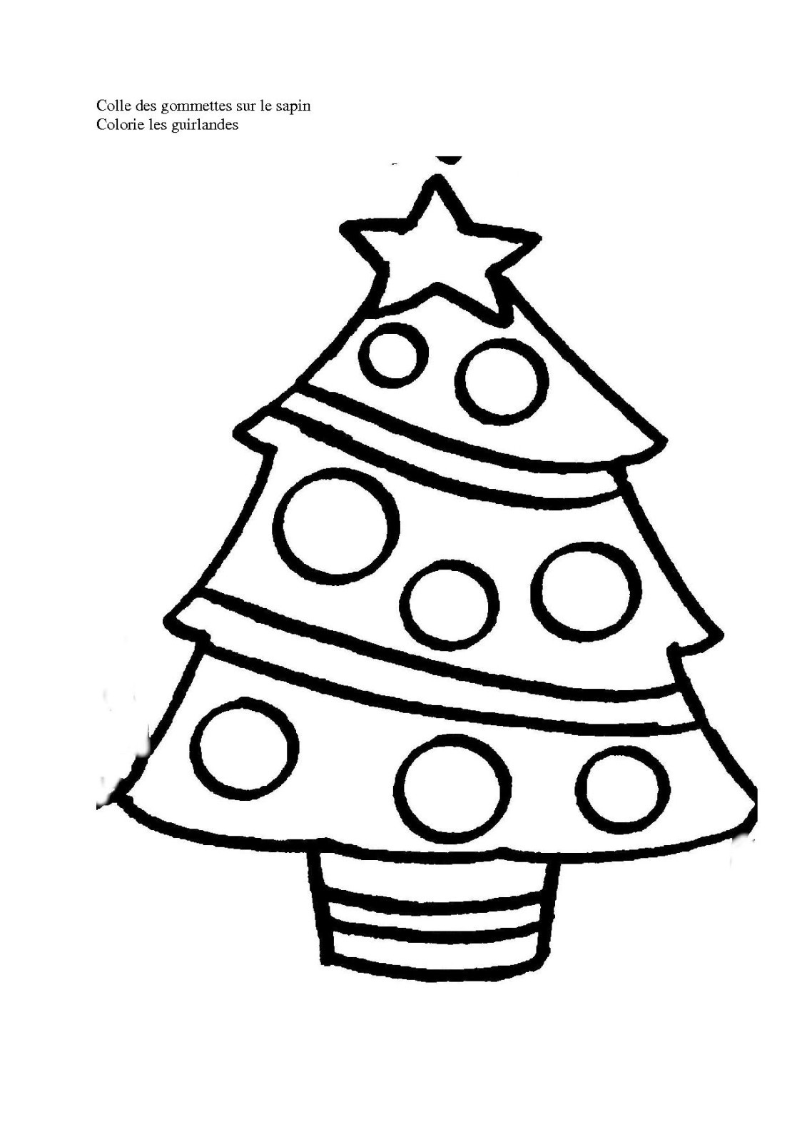 Dibujo gratuito Árbol de Navidad #167499 de la coleccion Fiestas y Celebraciones para imprimir