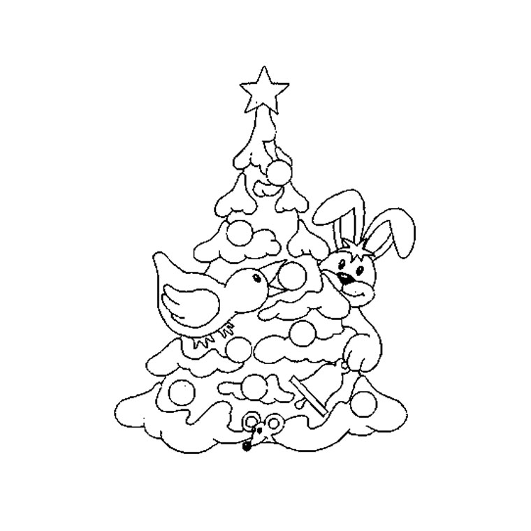 Dibujo gratuito Árbol de Navidad #167502 de la coleccion Fiestas y Celebraciones para imprimir Dibujo gratuito Árbol de Navidad #167502 de la coleccion Fiestas y Celebraciones para imprimir