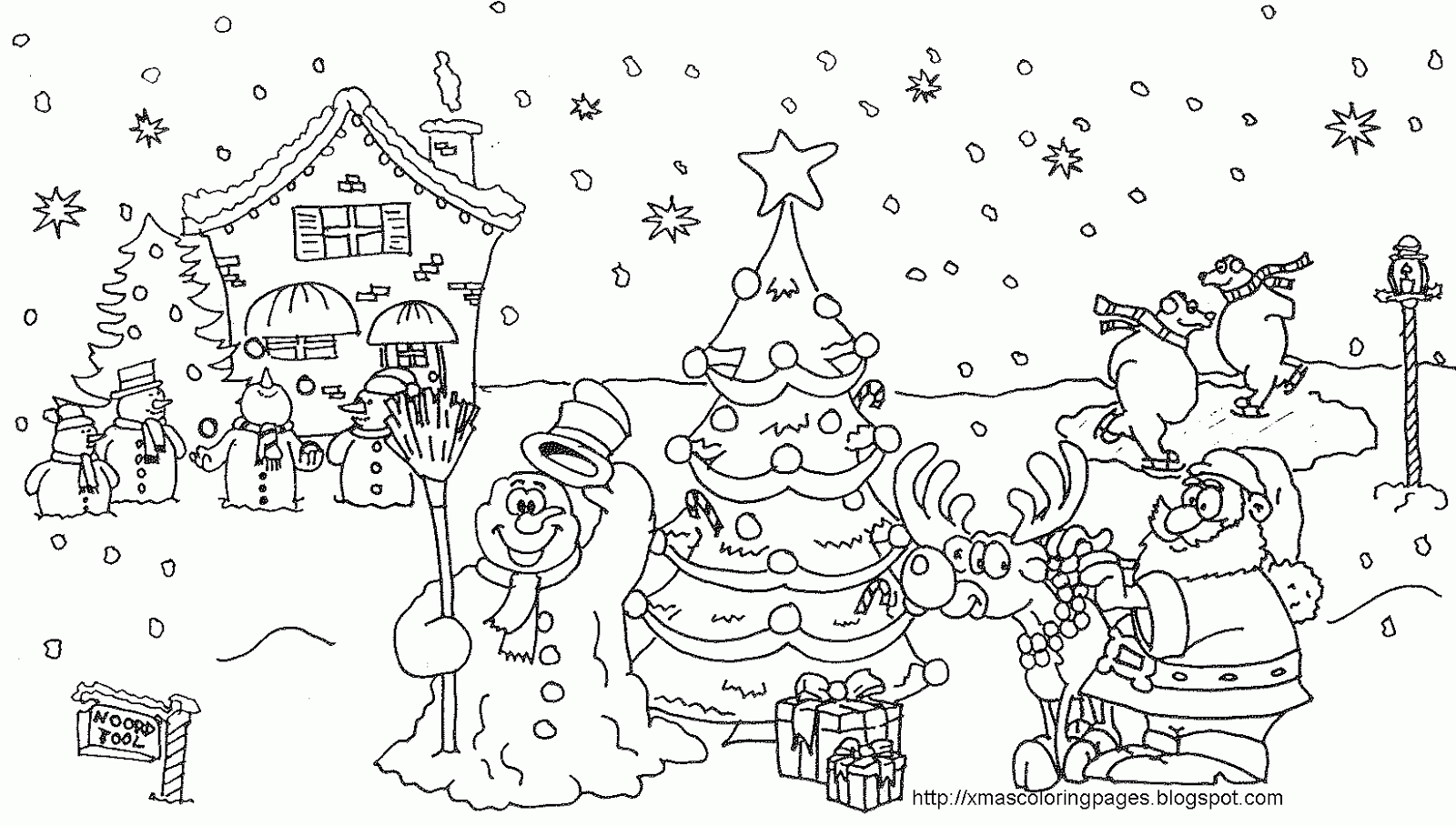 Dibujo gratuito Árbol de Navidad #167525 de la coleccion Fiestas y Celebraciones para imprimir