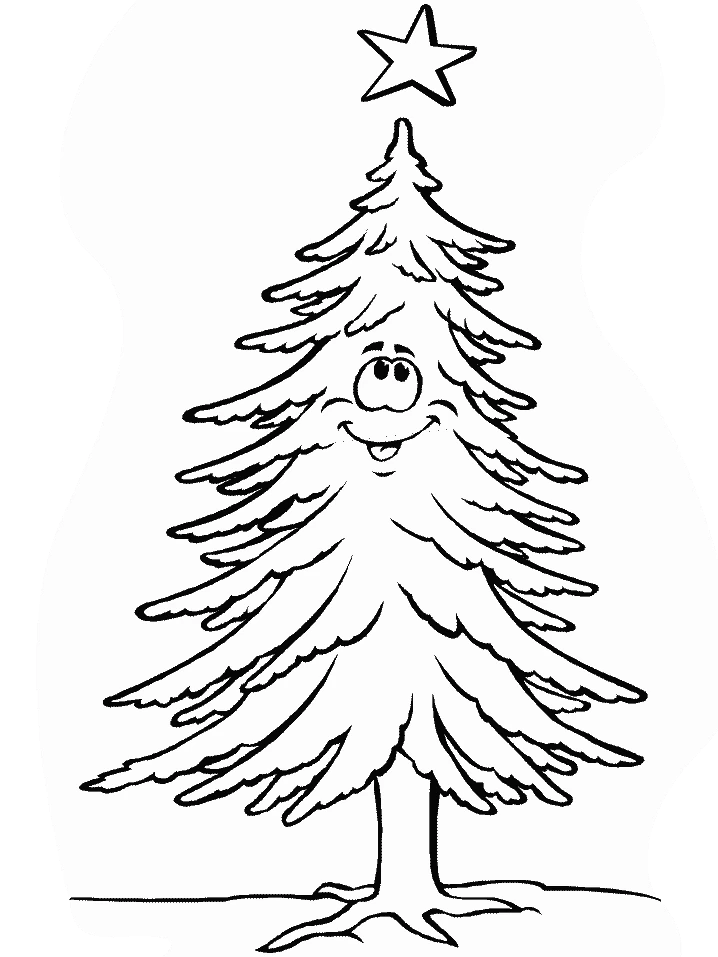 Dibujo gratuito Árbol de Navidad #167657 de la coleccion Fiestas y Celebraciones para imprimir