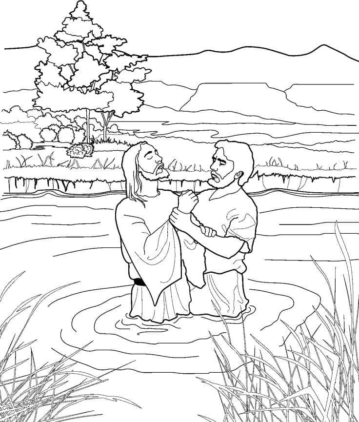 Dibujo gratuito Bautismo #210743 de la coleccion Fiestas y Celebraciones para imprimir