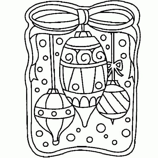 Dibujo gratuito Bola de Navidad #176223 de la coleccion Fiestas y Celebraciones para imprimir