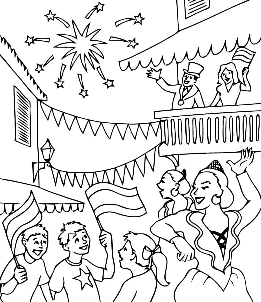 Dibujo gratuito Carnaval #174447 de la coleccion Fiestas y Celebraciones para imprimir