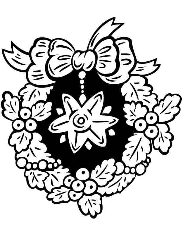 Dibujo gratuito Corona de Navidad #204308 de la coleccion Fiestas y Celebraciones para imprimir Dibujo gratuito Corona de Navidad #204308 de la coleccion Fiestas y Celebraciones para imprimir
