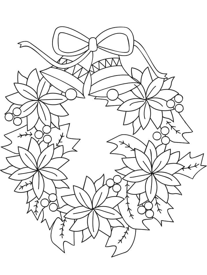 Dibujo gratuito Corona de Navidad #204324 de la coleccion Fiestas y Celebraciones para imprimir Dibujo gratuito Corona de Navidad #204324 de la coleccion Fiestas y Celebraciones para imprimir