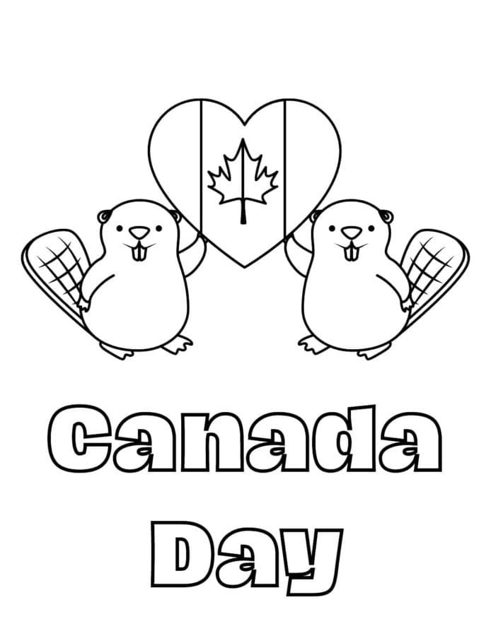 Dibujo gratuito Día de Canadá - 1 de Julio #193580 de la coleccion Fiestas y Celebraciones para imprimir