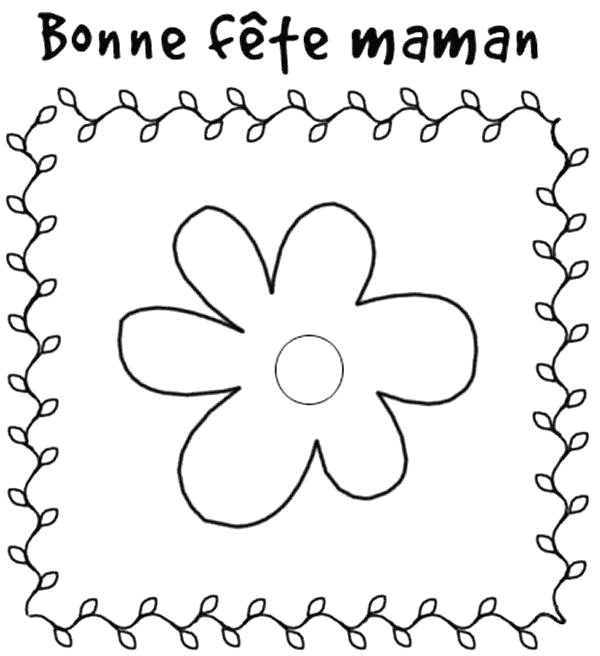Dibujo gratuito Día de la Madre #129974 de la coleccion Fiestas y Celebraciones para imprimir