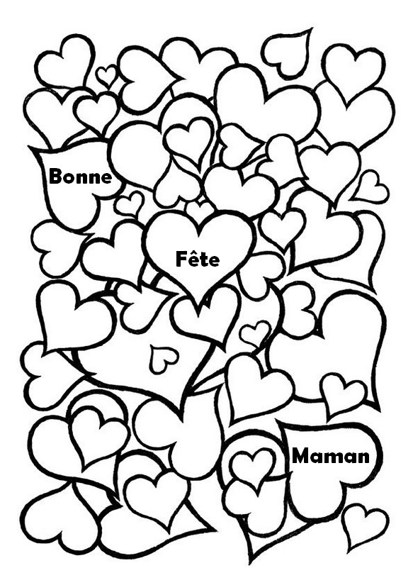 Dibujo gratuito Día de la Madre #130010 de la coleccion Fiestas y Celebraciones para imprimir