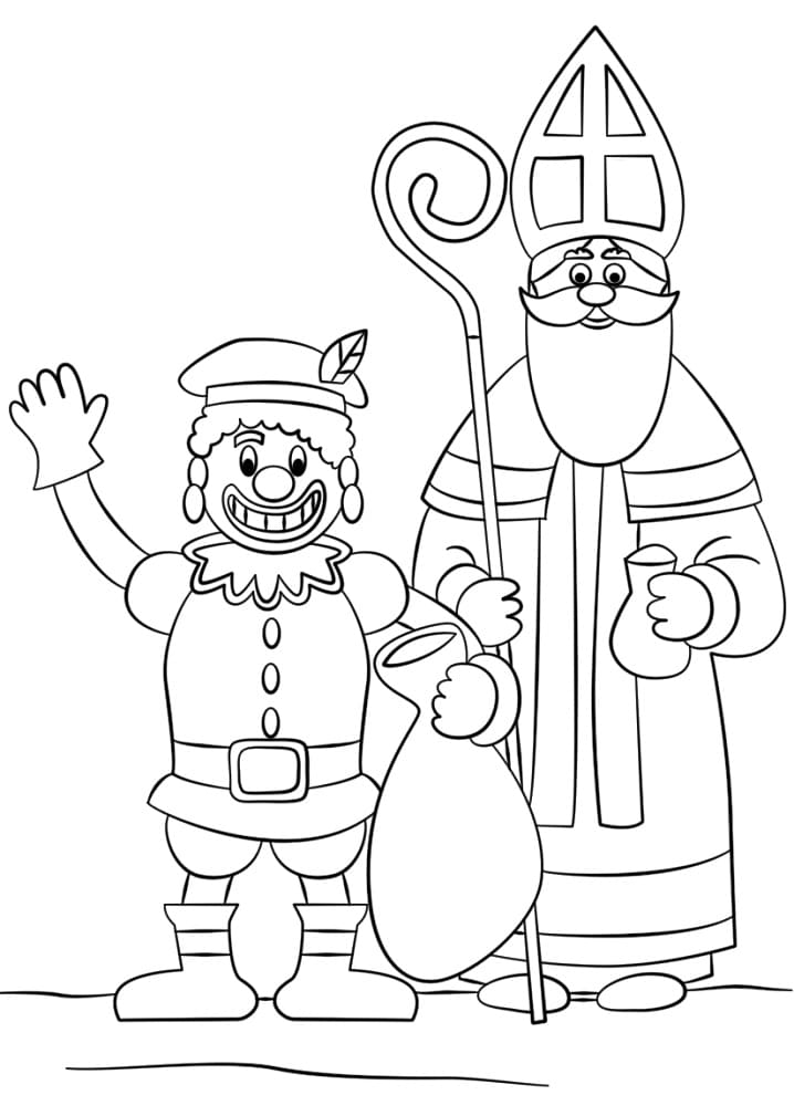Dibujo gratuito Día de San Nicolás #180902 de la coleccion Fiestas y Celebraciones para imprimir
