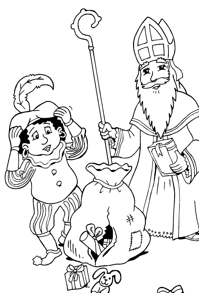 Dibujo gratuito Día de San Nicolás #59173 de la coleccion Fiestas y Celebraciones para imprimir