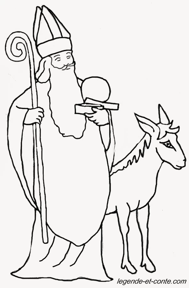 Dibujo gratuito Día de San Nicolás #59194 de la coleccion Fiestas y Celebraciones para imprimir