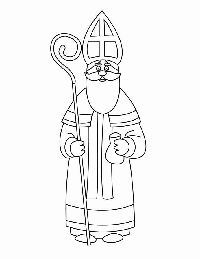 Dibujo gratuito Día de San Nicolás #59253 de la coleccion Fiestas y Celebraciones para imprimir