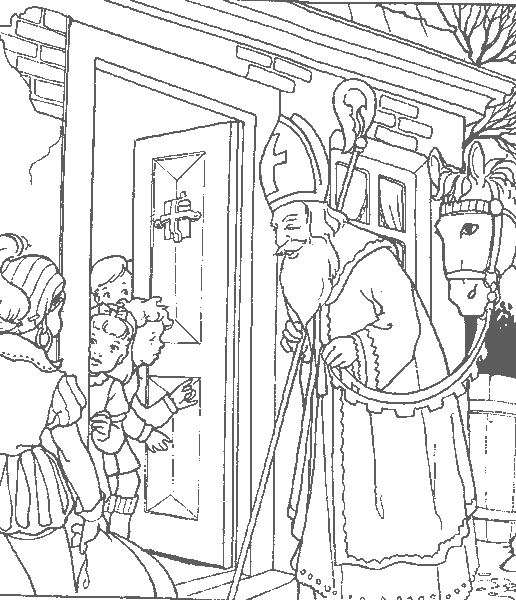 Dibujo gratuito Día de San Nicolás #59309 de la coleccion Fiestas y Celebraciones para imprimir