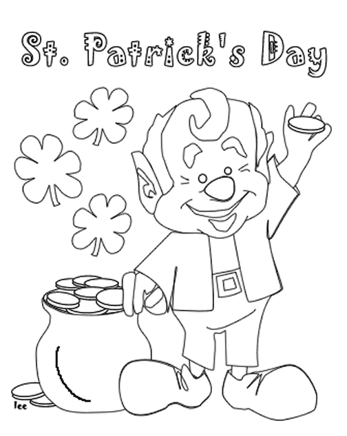 Dibujo gratuito Día de San Patricio #57974 de la coleccion Fiestas y Celebraciones para imprimir