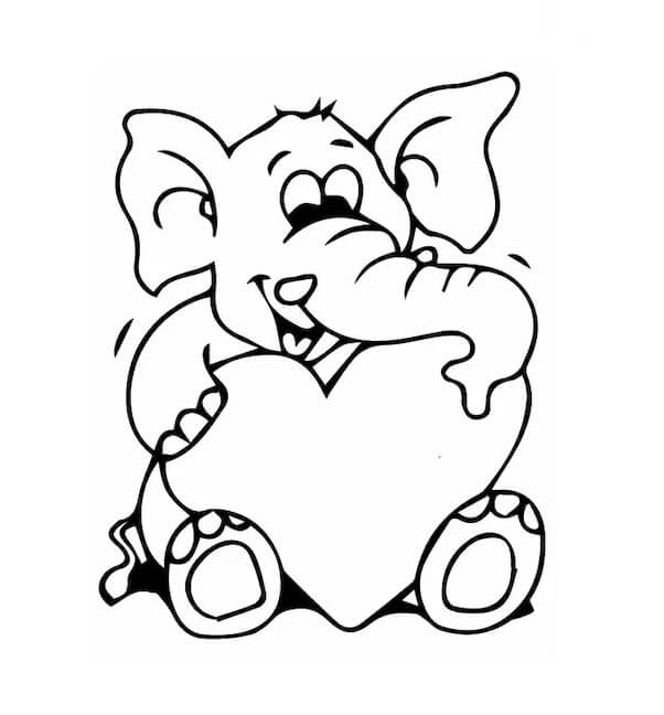 Dibujo gratuito Día de San Valentín #177858 de la coleccion Fiestas y Celebraciones para imprimir