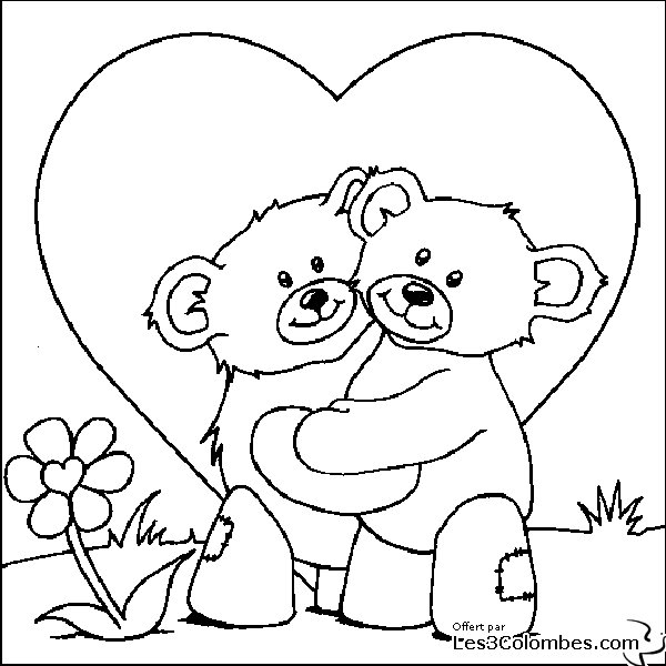 Dibujo gratuito Día de San Valentín #54169 de la coleccion Fiestas y Celebraciones para imprimir