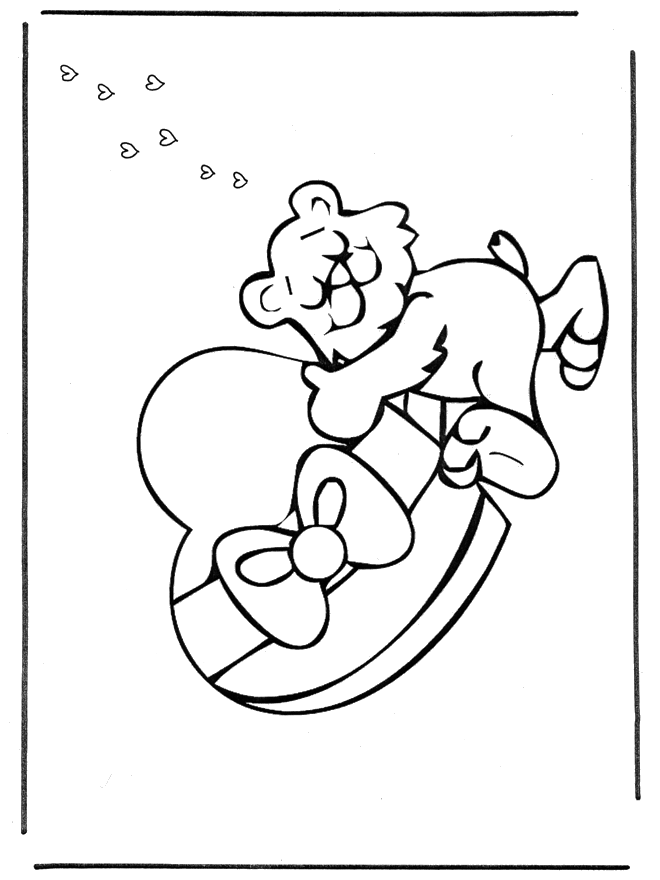 Dibujo gratuito Día de San Valentín #54207 de la coleccion Fiestas y Celebraciones para imprimir