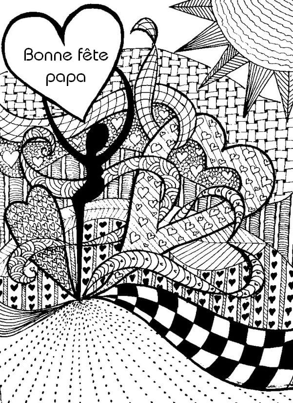 Dibujo gratuito Día del Padre #191396 de la coleccion Fiestas y Celebraciones para imprimir