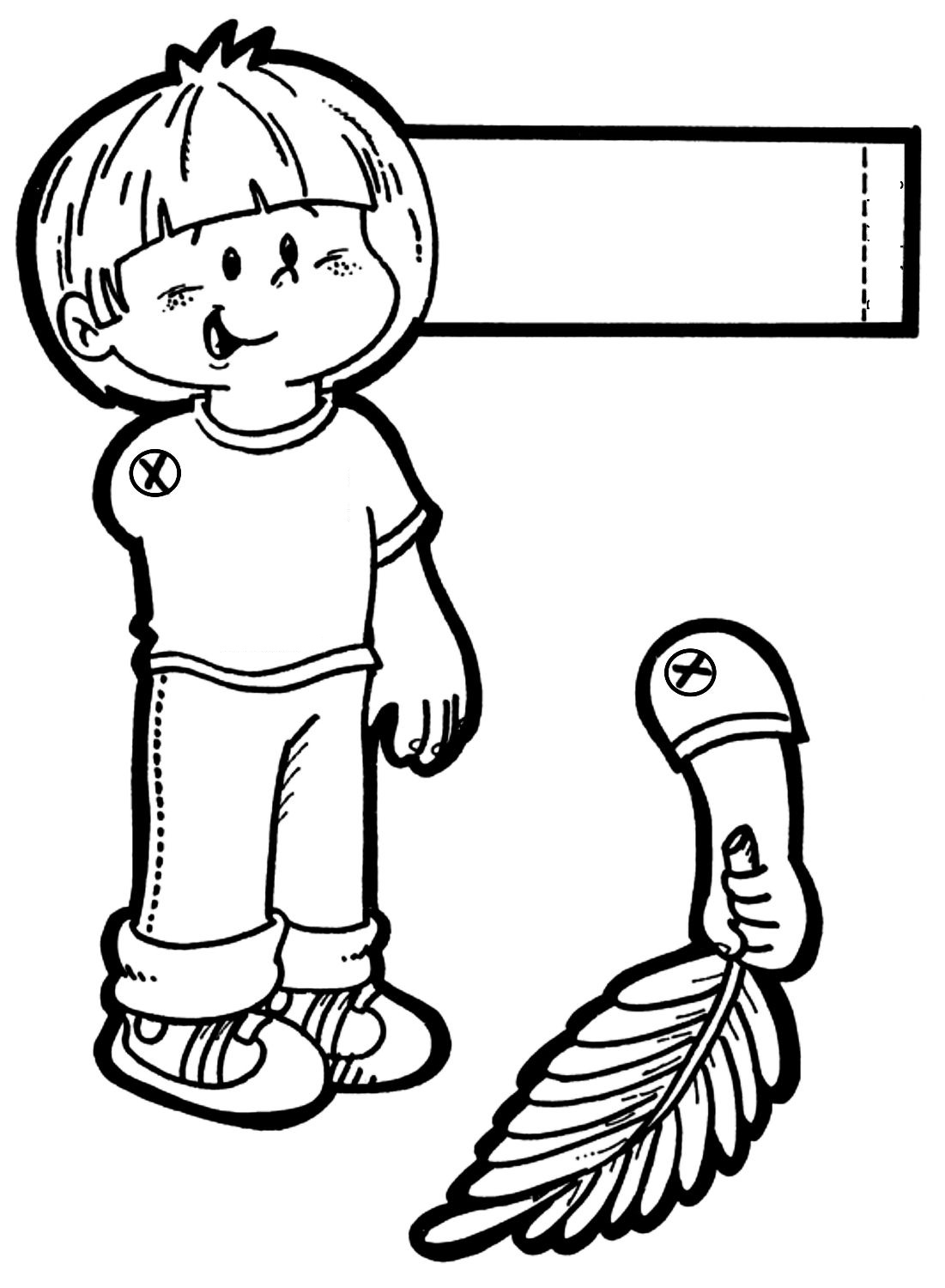 Dibujo para colorear: Domingo de Ramos (Fiestas y Celebraciones) #60320 - Dibujos para Colorear e Imprimir Gratis
