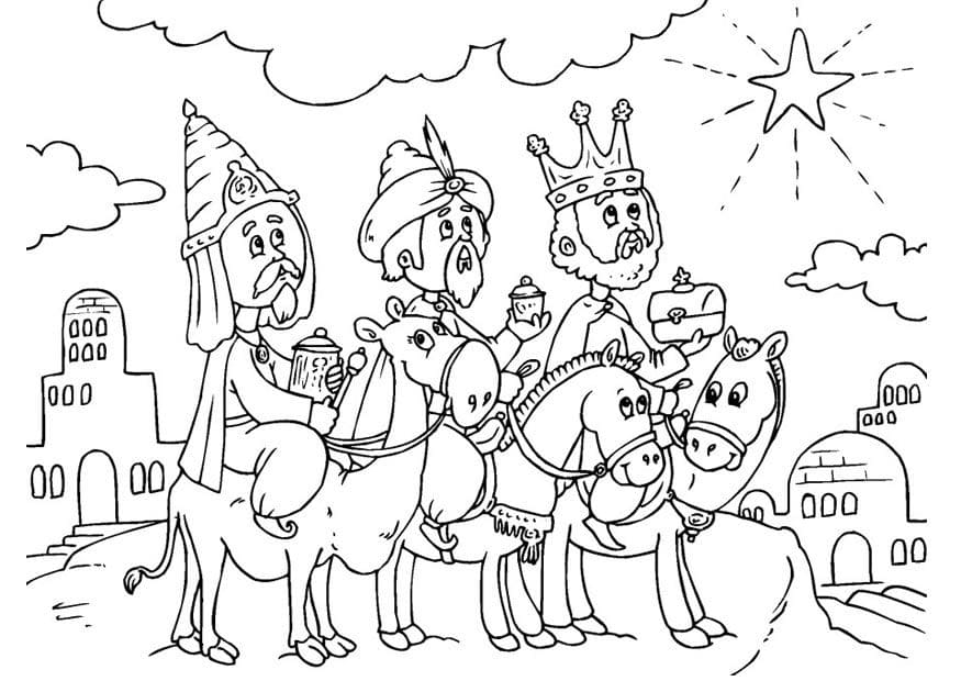 Dibujo gratuito Epifanía #191357 de la coleccion Fiestas y Celebraciones para imprimir Dibujo gratuito Epifanía #191357 de la coleccion Fiestas y Celebraciones para imprimir