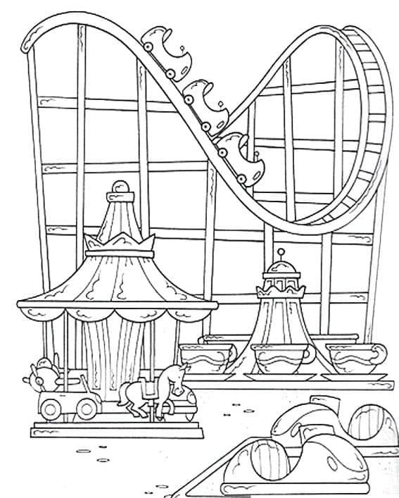 Dibujo gratuito Feria #193354 de la coleccion Fiestas y Celebraciones para imprimir