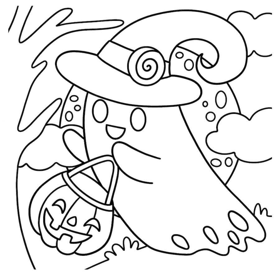 Dibujo gratuito Halloween #216254 de la coleccion Fiestas y Celebraciones para imprimir