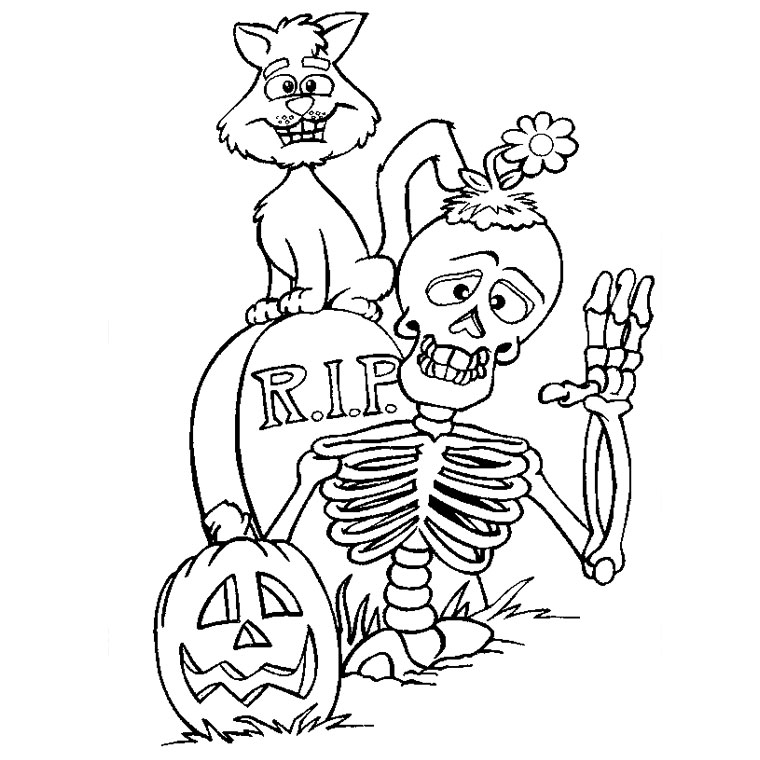 Dibujo gratuito Halloween #55391 de la coleccion Fiestas y Celebraciones para imprimir