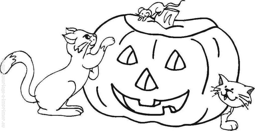 Dibujo para colorear: Halloween (Fiestas y Celebraciones) #55485 - Dibujos para Colorear e Imprimir Gratis
