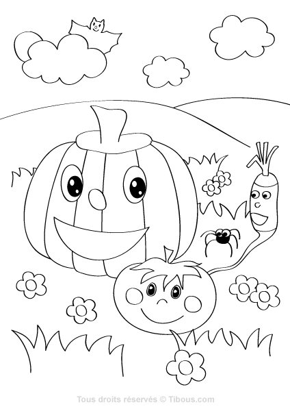 Dibujo gratuito Halloween #55519 de la coleccion Fiestas y Celebraciones para imprimir