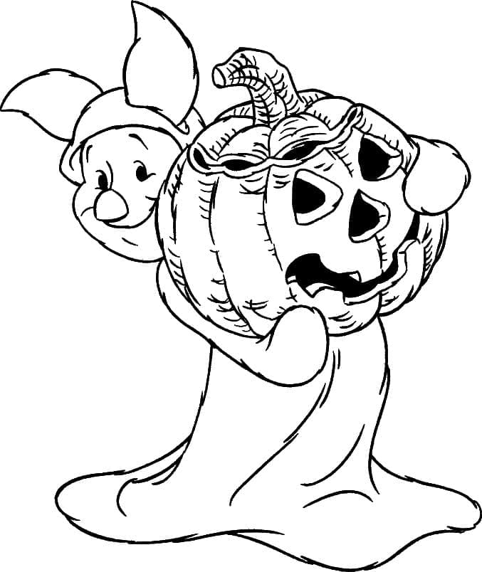 Dibujo gratuito Halloween Disney #200180 de la coleccion Fiestas y Celebraciones para imprimir