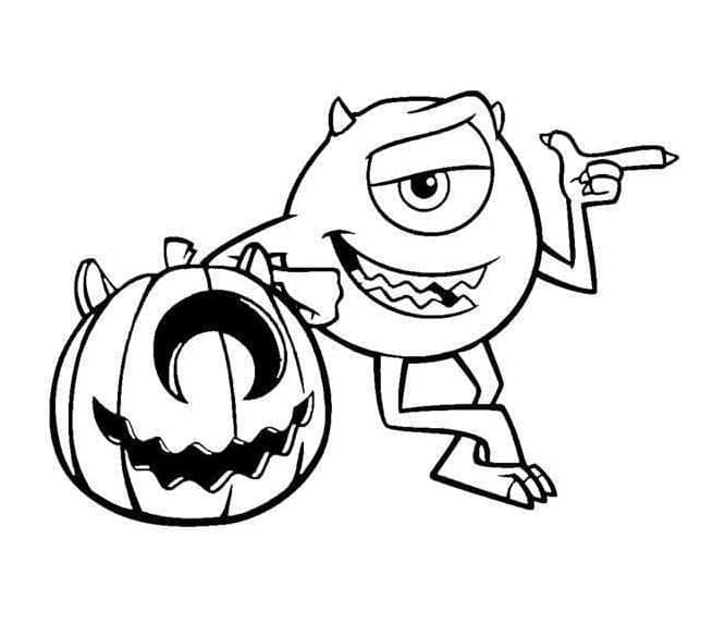 Dibujo gratuito Halloween Disney #200196 de la coleccion Fiestas y Celebraciones para imprimir