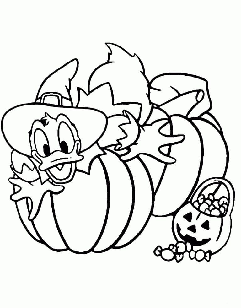 Dibujo gratuito Halloween Disney #200200 de la coleccion Fiestas y Celebraciones para imprimir