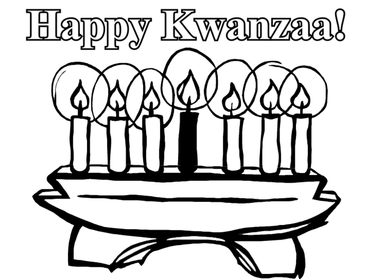 Dibujo gratuito Kwanzaa #60426 de la coleccion Fiestas y Celebraciones para imprimir