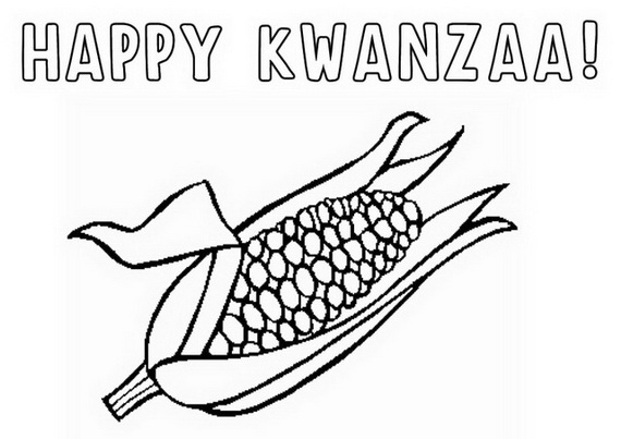 Dibujo gratuito Kwanzaa #60436 de la coleccion Fiestas y Celebraciones para imprimir
