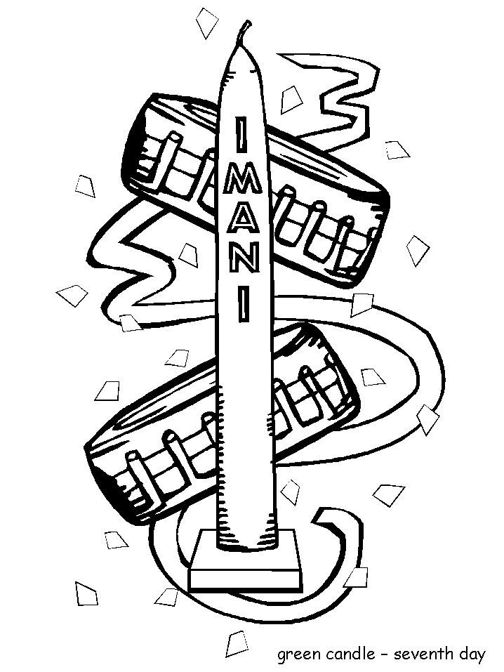 Dibujo para colorear: Kwanzaa (Fiestas y Celebraciones) #60447 - Dibujos para Colorear e Imprimir Gratis