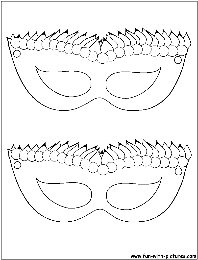Dibujo gratuito Mardi Gras #60678 de la coleccion Fiestas y Celebraciones para imprimir