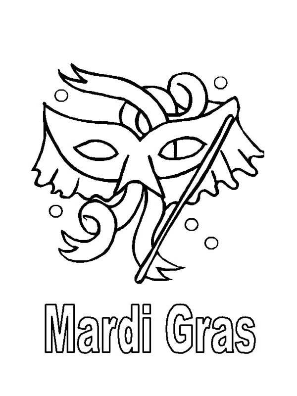 Dibujo gratuito Mardi Gras #60703 de la coleccion Fiestas y Celebraciones para imprimir