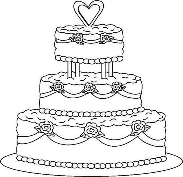 Dibujo gratuito Matrimonio #201913 de la coleccion Fiestas y Celebraciones para imprimir