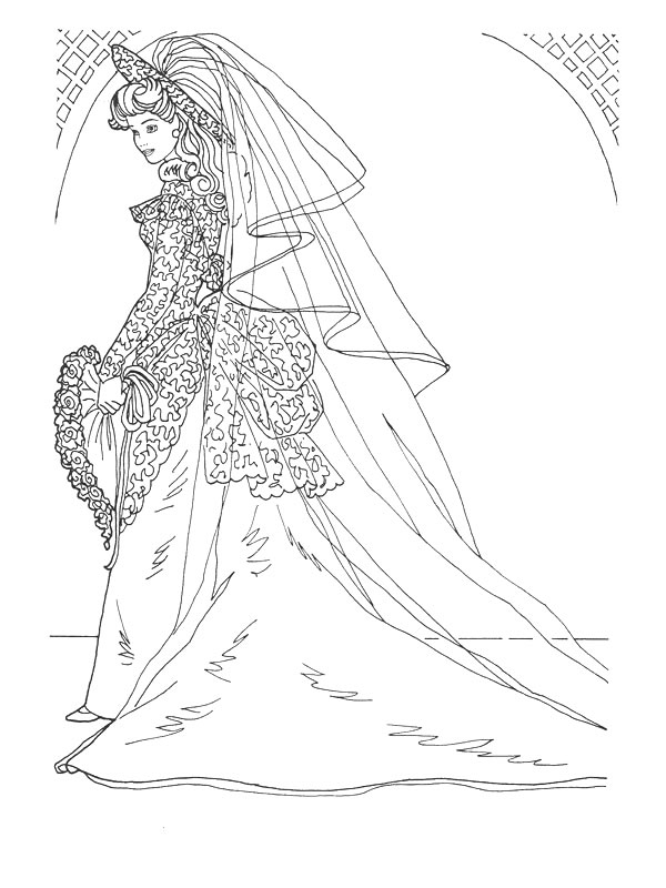 Dibujo gratuito Matrimonio #56070 de la coleccion Fiestas y Celebraciones para imprimir