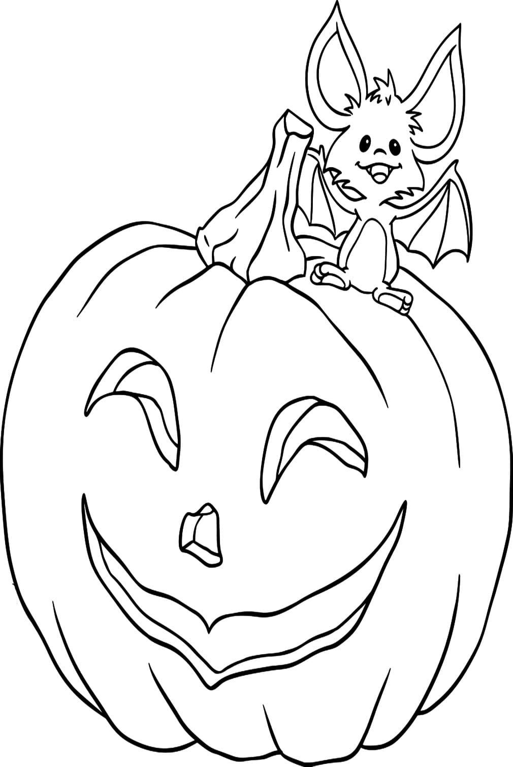 Dibujo gratuito Murciélago de Halloween #200774 de la coleccion Fiestas y Celebraciones para imprimir