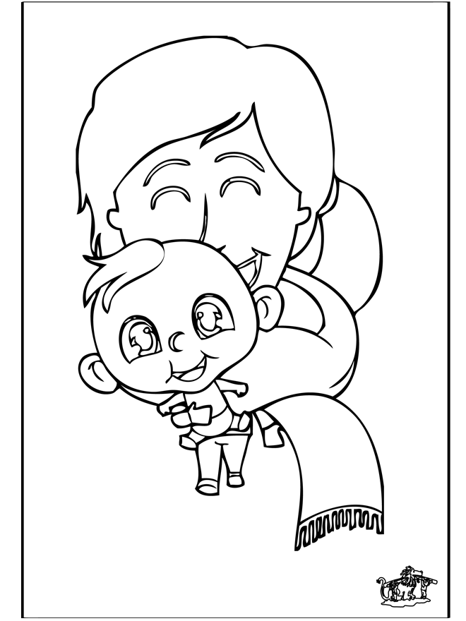 Dibujo gratuito Nacimiento #55623 de la coleccion Fiestas y Celebraciones para imprimir
