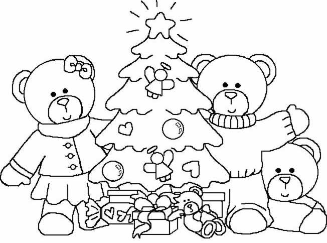 Dibujo para colorear: Navidad (Fiestas y Celebraciones) #54913 - Dibujos para Colorear e Imprimir Gratis
