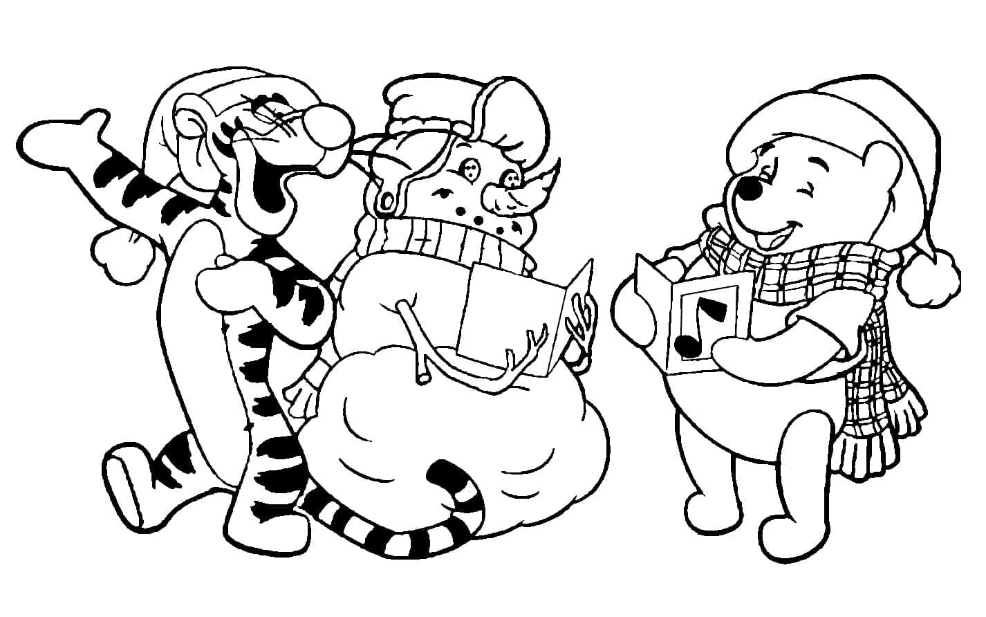 Dibujo gratuito Navidad Disney #205053 de la coleccion Fiestas y Celebraciones para imprimir