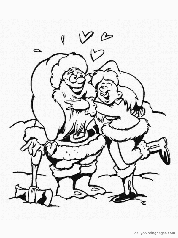 Dibujo gratuito Papá Noel #104744 de la coleccion Fiestas y Celebraciones para imprimir