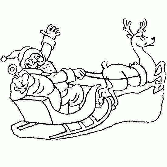 Dibujo gratuito Papá Noel #104749 de la coleccion Fiestas y Celebraciones para imprimir