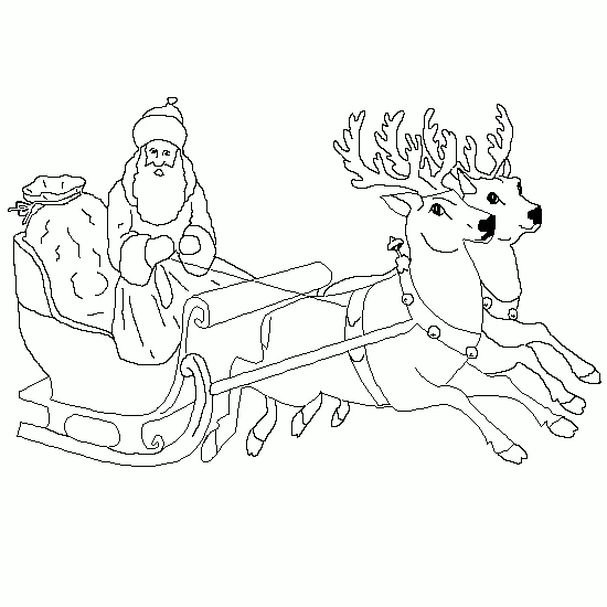 Dibujo gratuito Papá Noel #104808 de la coleccion Fiestas y Celebraciones para imprimir