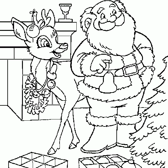 Dibujo gratuito Papá Noel #104826 de la coleccion Fiestas y Celebraciones para imprimir