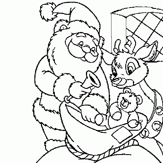 Dibujo gratuito Papá Noel #104893 de la coleccion Fiestas y Celebraciones para imprimir