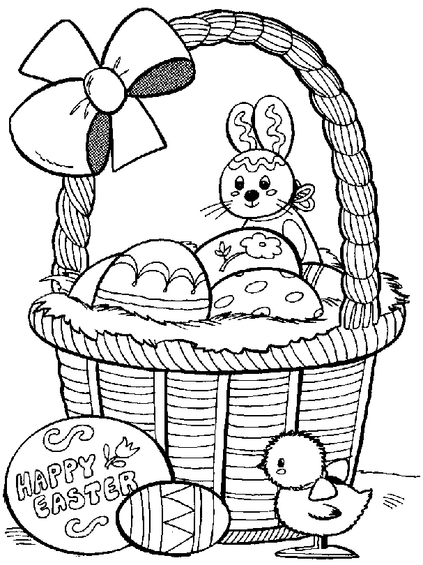 Dibujo gratuito Pascua #54347 de la coleccion Fiestas y Celebraciones para imprimir