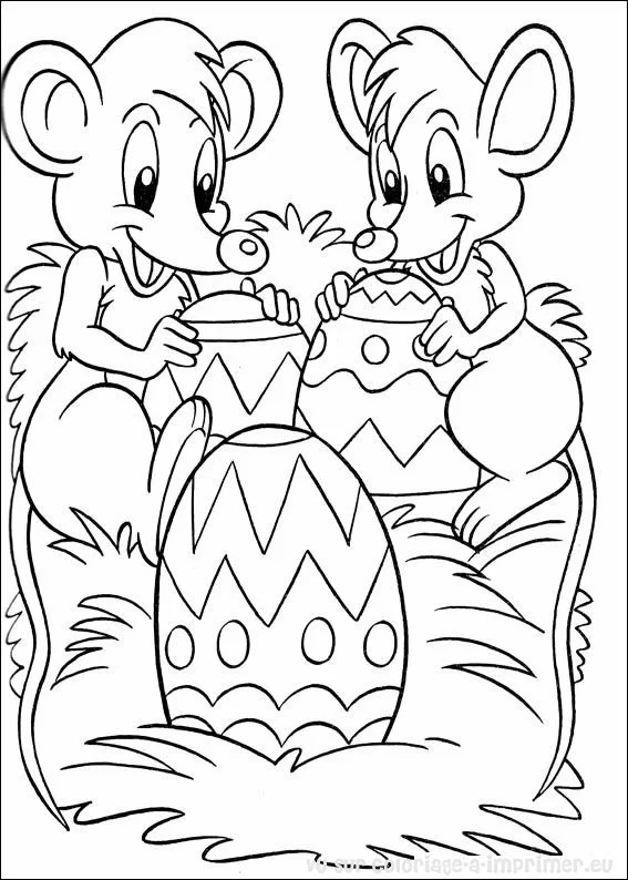 Dibujo gratuito Pascua #54574 de la coleccion Fiestas y Celebraciones para imprimir